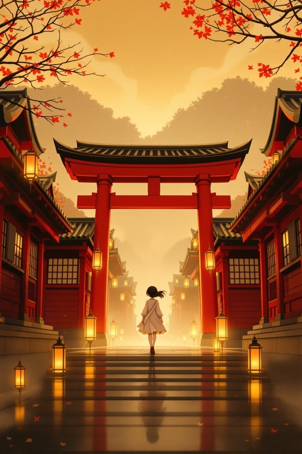 千与千寻电影海报